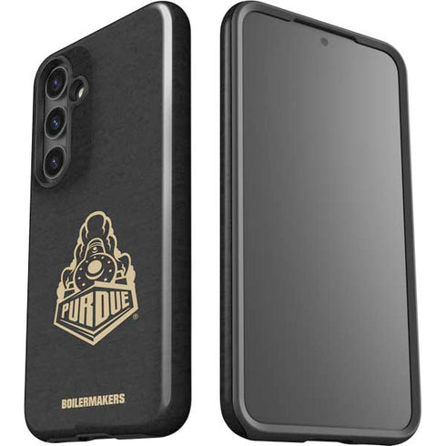 Purdue University Signature Logo Galaxy S25 Impact Case